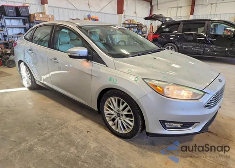2017 Ford Focus Titanium from USA, damaged, VIN 1FADP3J27HL287867